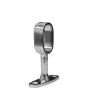 Soporte central para tubo oval niquel brillante 1060 Lusar