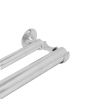 Soporte doble central para cortinero Lusar