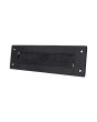Placa buzón negro mate HE-783 Arte Fino