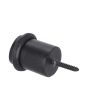 Tope de piso negro mate 805 Lusar