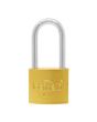 Candado de hierro gancho largo dorado E4L 38 mm Feiteli