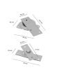 Molinete para puerta de abatir 65 mm 88-M Codes