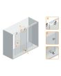 Sistema corredizo para puertas de closet Ducloset Simple Ducasse