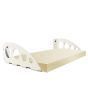 Soporte Matisse de 7" blanco para repisa Ducasse