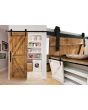 Sistema colgante para puertas de paso estilo Granero Ducasse
