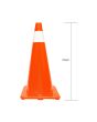 Cono de seguridad con reflejante 71 cm SE-CO71R Derma Care