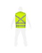 Chaleco de seguridad Brigadier alta visibilidad amarillo unitalla Zipper SR1051 MR Seguridad