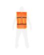 Chaleco de malla naranja unitalla SR1050-NJ MR Seguridad
