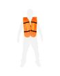 Chaleco de malla naranja unitalla SR1050-NJ MR Seguridad