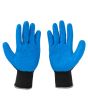 Guante de poliester con latex #9 SG1029-AZ MR Seguridad