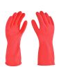 Guante de nitrilo rojo Uso General #8 67-131 Derma Care