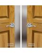 Cerradura para baño niquel satinado Royal 5817 Dexter