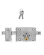 Cerradura de barra derecha cromo 6770 Dexter