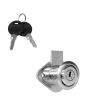 Cerradura para mueble cromo 6842 Dexter