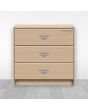 Jaladera Lengua níquel satinado 32 mm 3883 Handy Home