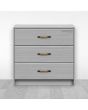 Jaladera Europa latón antiguo 76 mm 3831 Handy Home