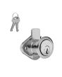 Cerradura para mueble cromo 6838 Dexter