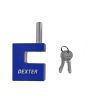 Candado para cortina azul 70 mm 16934 Dexter