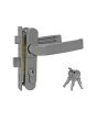 Cerradura para perfil de aluminio cilindro europeo 2064 Dexter