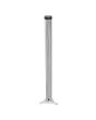 Pata metálica para mesa 87 cm cromo 79-2441 Herrasa