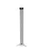 Pata metálica para mesa 71 cm cromo 79-8211 Herrasa