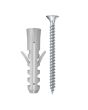 Kit de 12 taquetes de expansión S 7x30 con tornillos 14887 Fischer