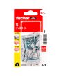 Kit de 12 taquetes de expansión S 7x30 con tornillos 14887 Fischer