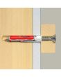 Kit de 2 anclajes para panel de yeso 10 S PH DuoTec con tornillos 539027 Fischer