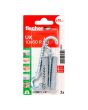 Kit de 2 taquetes universales UX 10x60 R RH con alcayatas roscadas 94622 Fischer