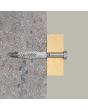 Kit de 4 taquetes universales UX 10x60 R S con tornillos 90880 Fischer