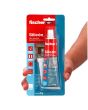 Silicón de uso general transparente 70 gramos 574305 Fischer