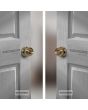 Cerradura para baño latón antiguo 587AB-BK Feiteli