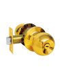 Cerradura para baño latón brillante 587PB-BK Feiteli