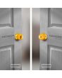 Cerradura para baño latón brillante 587PB-BK Feiteli
