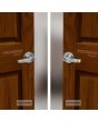 Cerradura para baño níquel satinado 305 SN-BK Feiteli