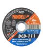 Disco para corte de metal y acero inoxidable 4-1/2" DCD-111 Fandeli