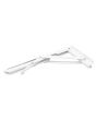 Soporte abatible reforzado 12" blanco Vinco