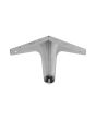 Pata para para sofá Slim 130 mm cromo triangular Bolder