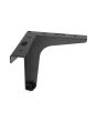Pata para para sofá Slim 130 mm negro triangular Bolder