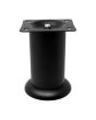 Pata para sofá y muebles 100 mm negro mate PS-2712 Bolder