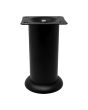 Pata para sofá y muebles 120 mm negro mate PS-2713 Bolder