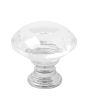 Jaladera botón tipo diamante 25 mm JC-1210 Bolder