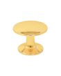 Jaladera botón 23 mm latón brillante JN-1419 Bolder