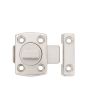 Cerrojo para puerta Zamak 42 x 43 mm níquel MC-61000 PORTER