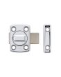 Cerrojo para puerta Zamak 42 x 43 mm cromo MC-61002 PORTER
