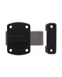 Cerrojo para puerta Zamak 55 x 56 mm negro MC-61005 PORTER