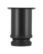 Pata regulable para sofá y muebles negra 80 mm PS-2734 Bolder