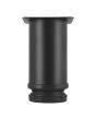 Pata regulable para sofá y muebles negra 100 mm PS-2735 Bolder