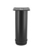 Pata regulable para sofá y muebles negra 150 mm PS-2737 Bolder