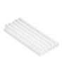 Barras de silicón transparente 1/2" x 4" con 12 piezas SW-811505002 Fumetax